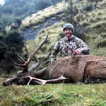 Marshall Alexander, USA with a Management Stag