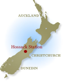 Location of Hossack Station